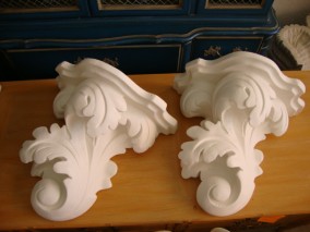 Plaster Wall Brackets 1875