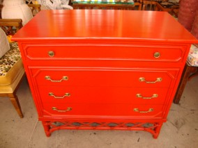 Ficks Reed Dresser and Night Stand 1935