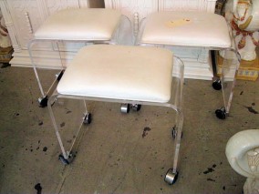 Lucite Stools