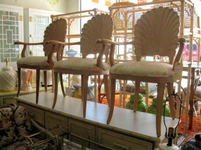 4 Shellback Arm Chairs