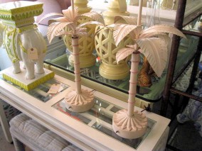 Pair of Palm Tree Lamps
