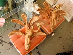 Pair of Monkey Sconces