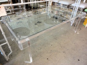 Lucite Coffee Table