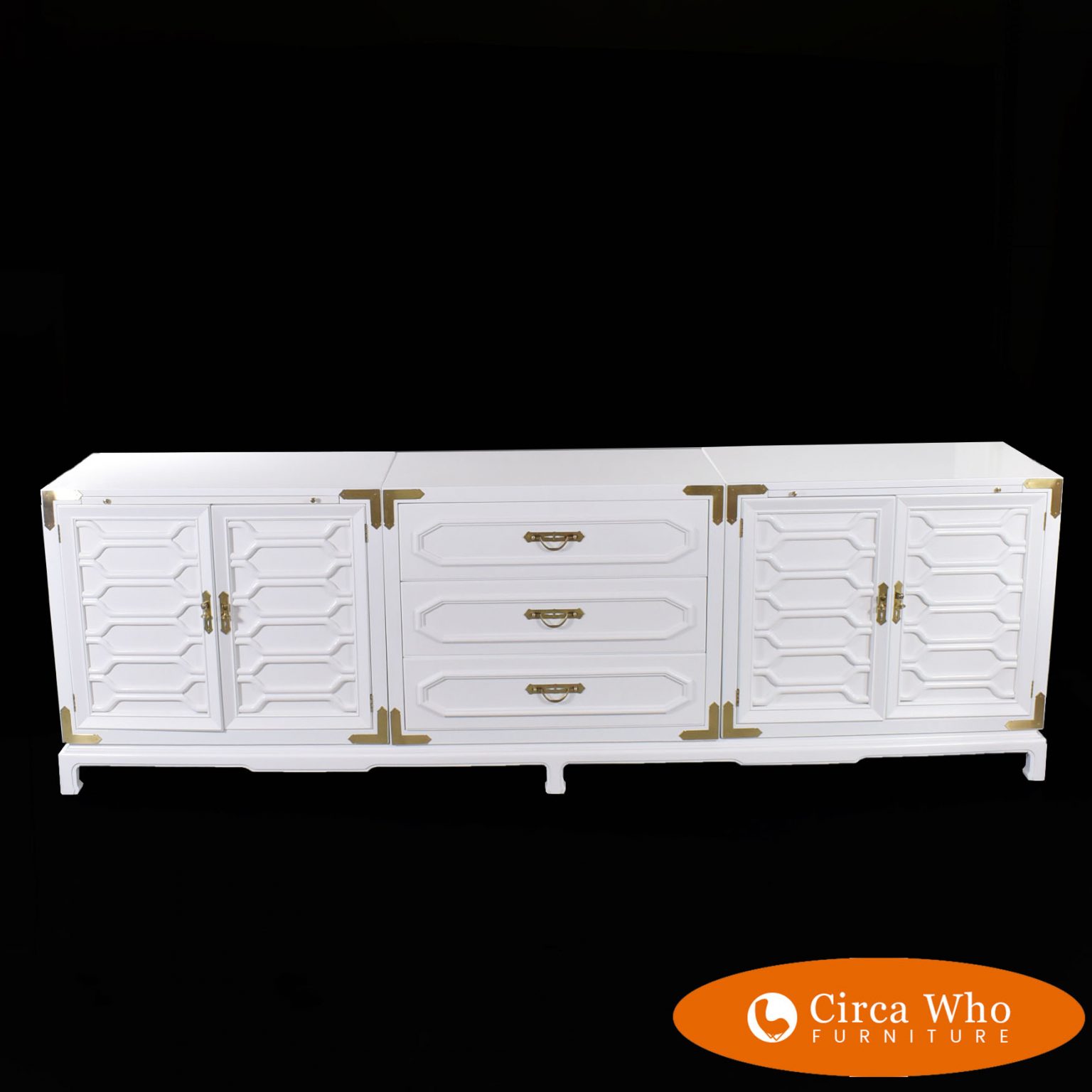 3 Piece Thomasville White Set Circa Who