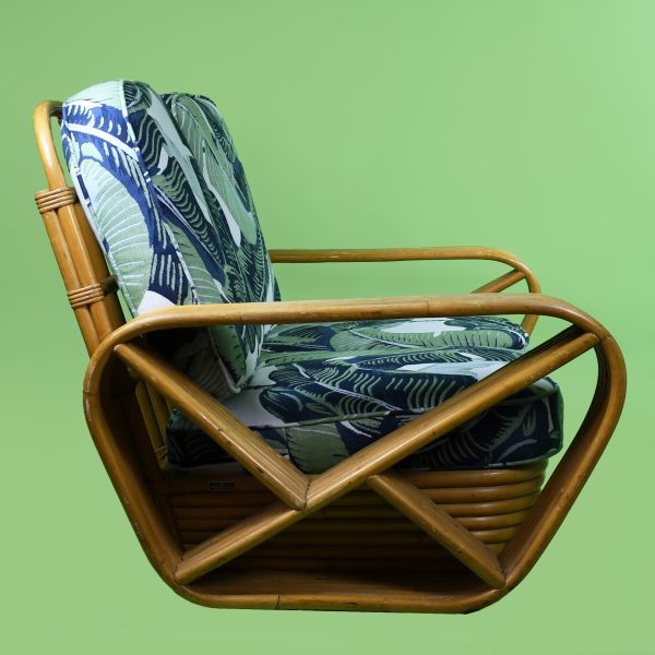 6 Strand Paul Frankl Style Love Seat