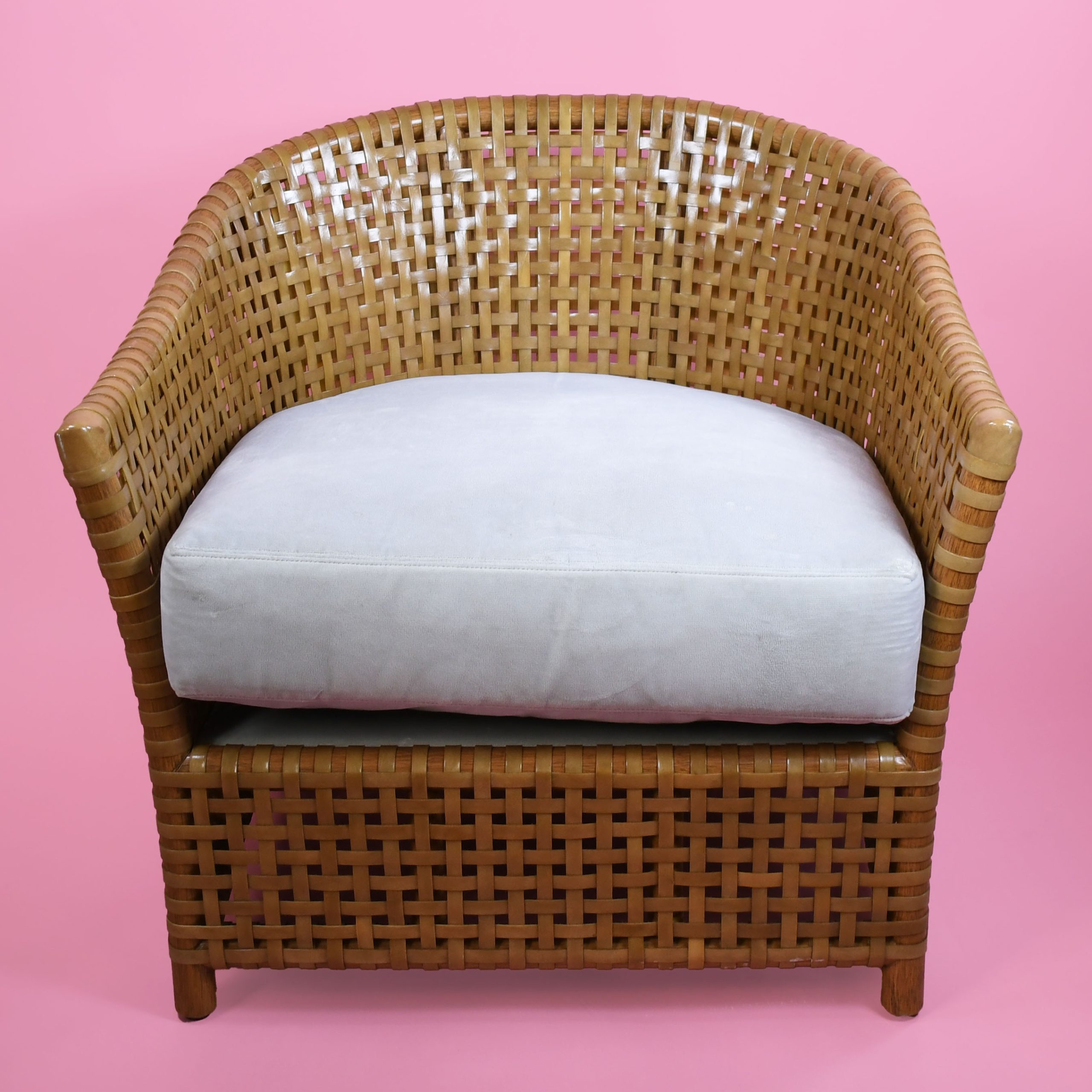 Antalya Lounge Chair and Ottoman by McGuire