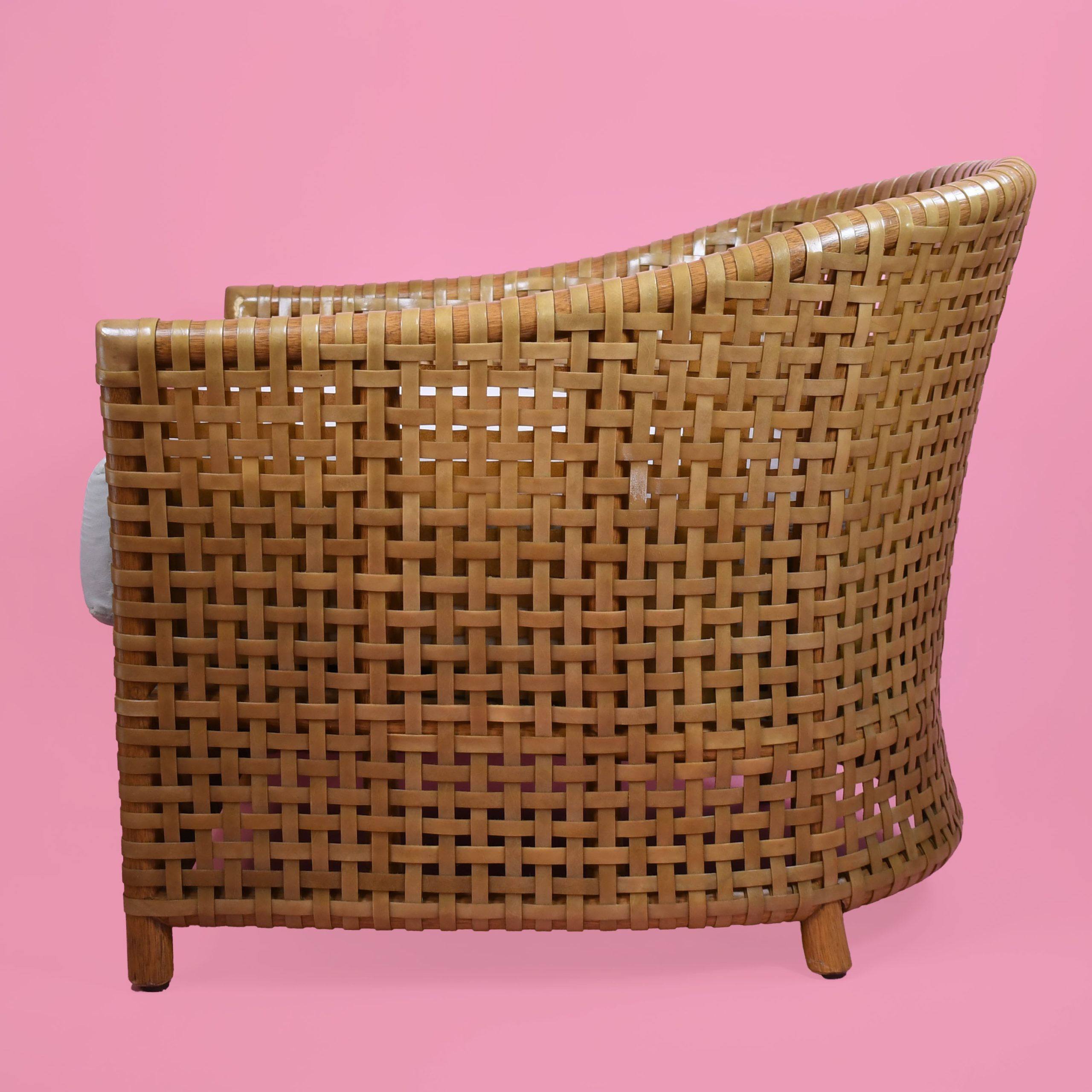 Antalya Lounge Chair and Ottoman by McGuire