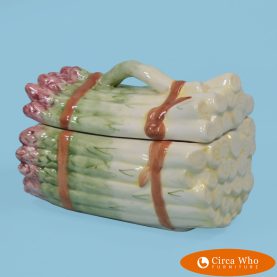 Asparagus Box with Brown Ribbon