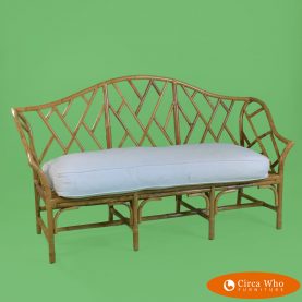 Bamboo Fretwork Sofa