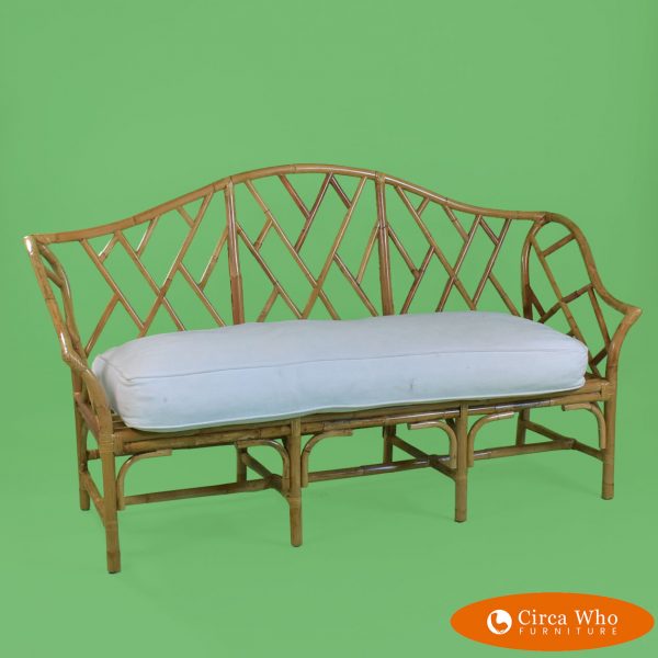 Bamboo Fretwork Sofa