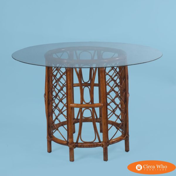 Bamboo Tortoise Dining Table