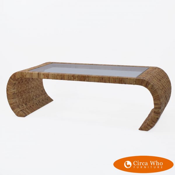 Bielecky Brothers Style Scroll Coffee Table