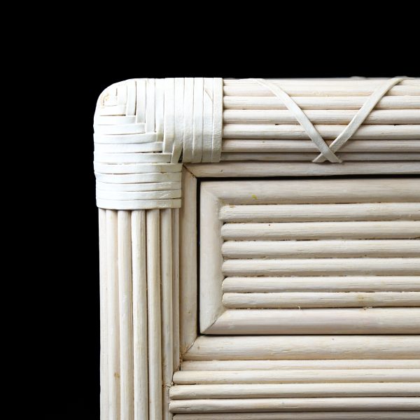 Blonde Pencil Reed Vintage Dresser
