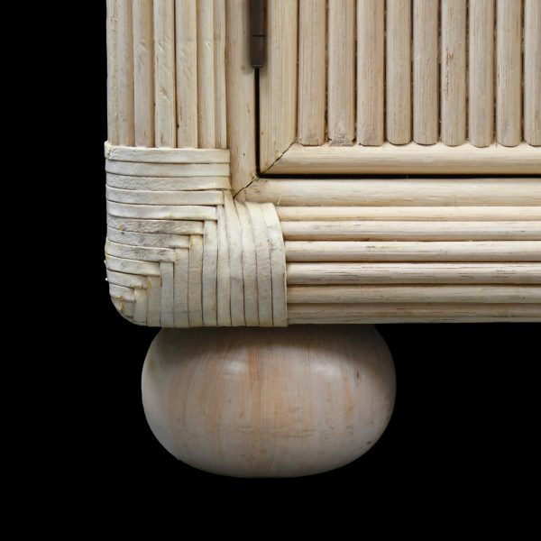 Blonde Pencil Reed Vintage Dresser