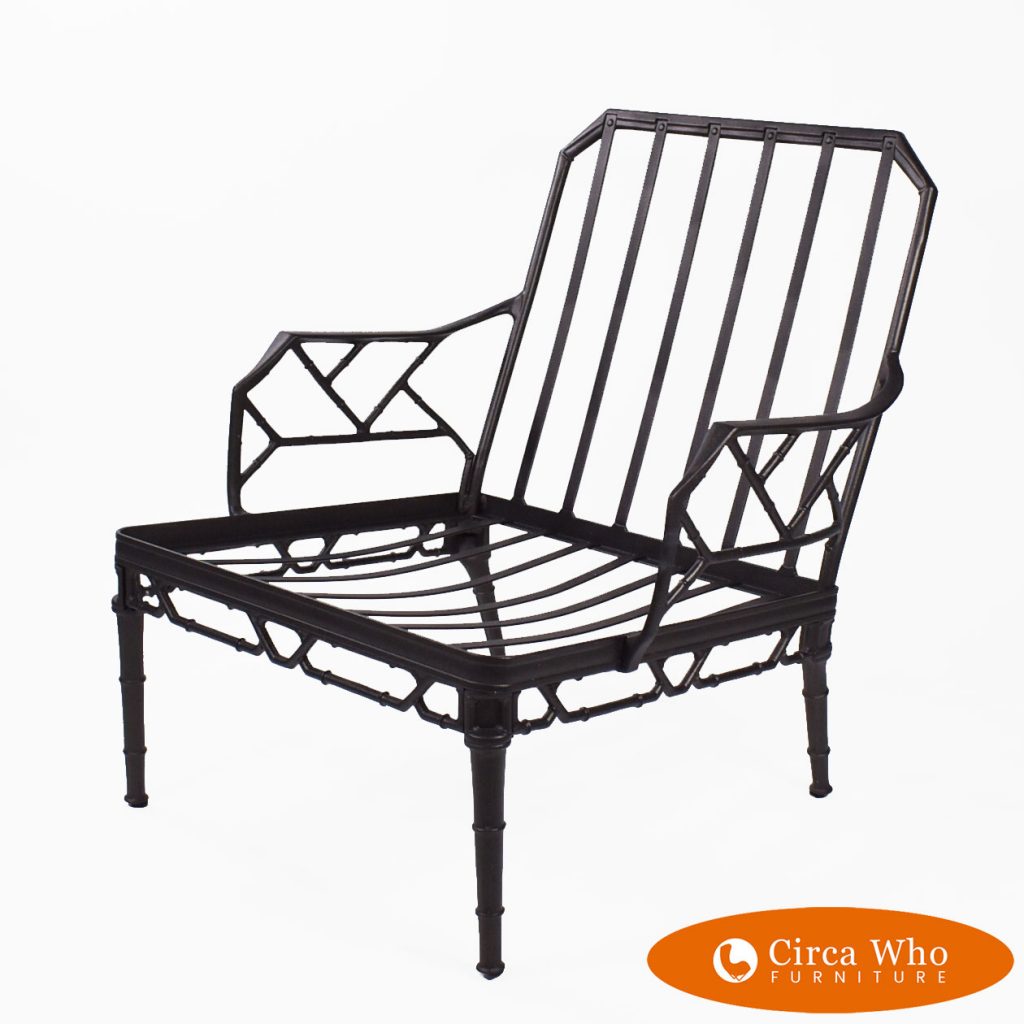 Brown Jordan Calcutta Black Lounge Chair Circa Who