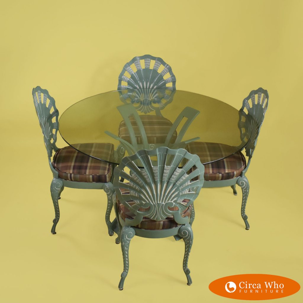 Brown Jordan Grotto Collection Dining Set Circa Who