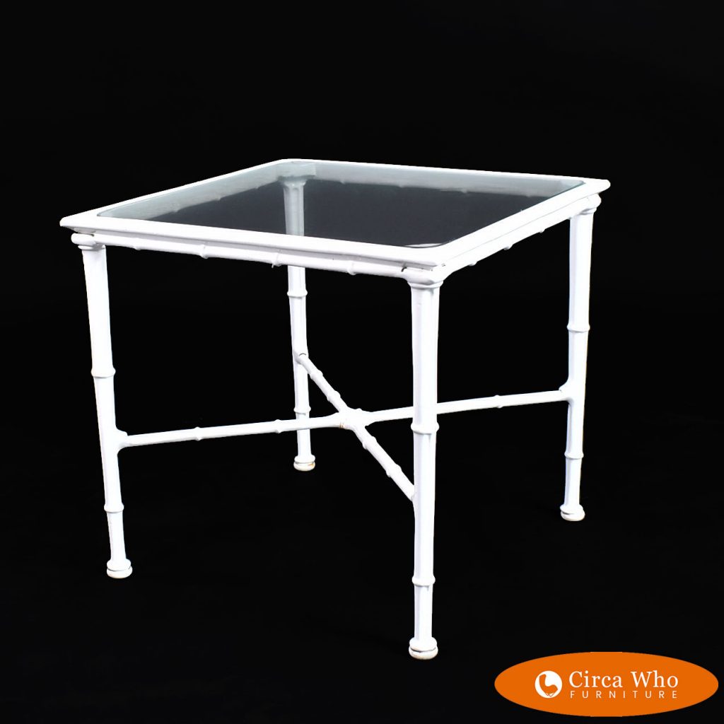 Brown Jordan Calcutta Square Table Circa Who