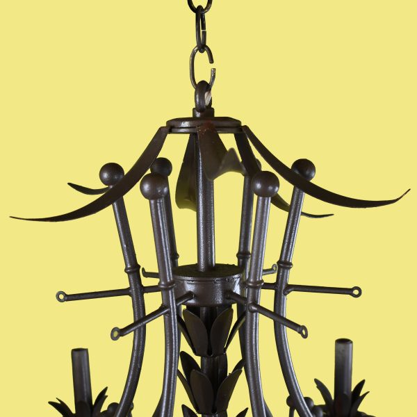 Brown Pagoda Chandelier