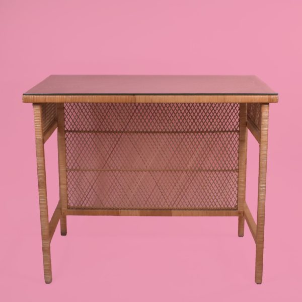 Buri Rattan Desk