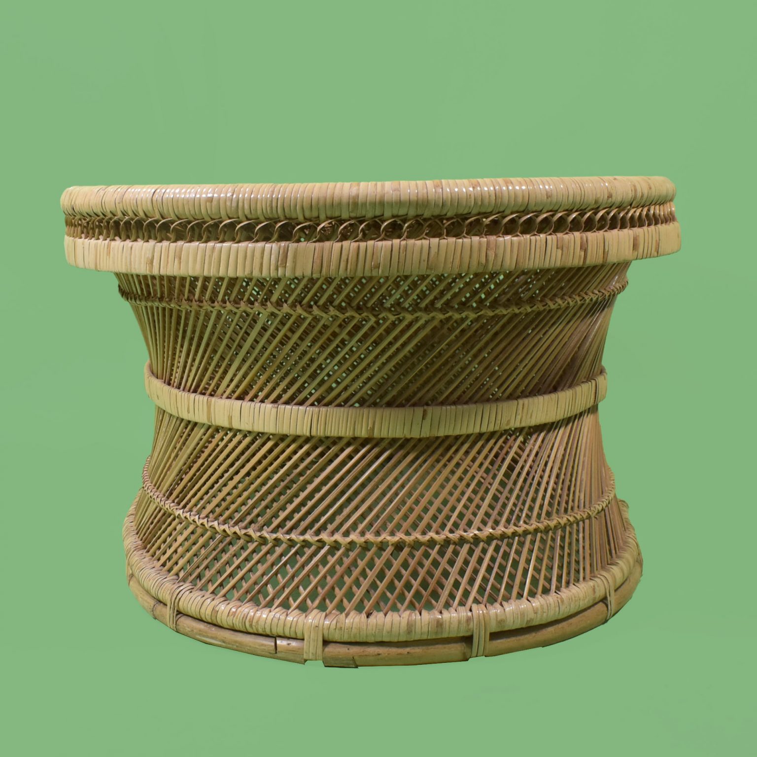 Buri Rattan Oval Coffee Table Circa Who