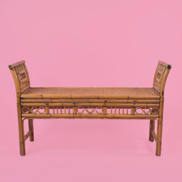 Burnt Bamboo Brighton Style Bench