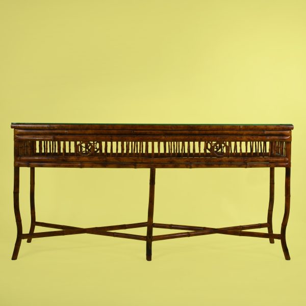Burnt Bamboo Brighton Style Console Table