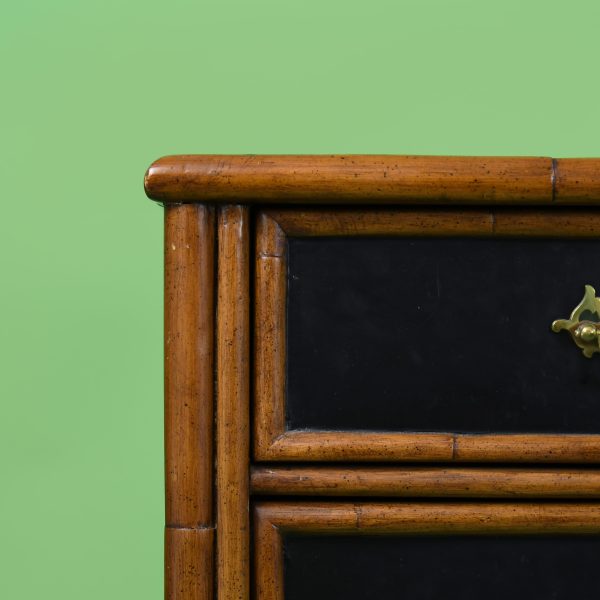 Burnt Bamboo Chest Drawers