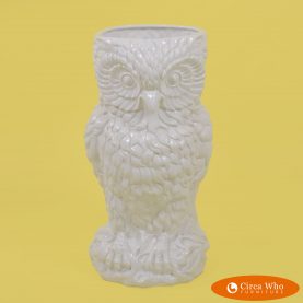 Ceramic Owl Umbrella Stand