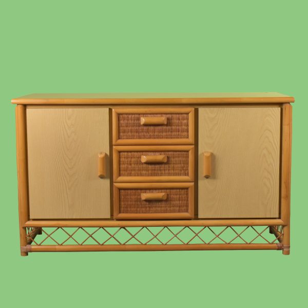 Coastal Rattan Dresser