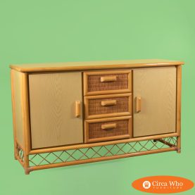 Coastal Rattan Dresser