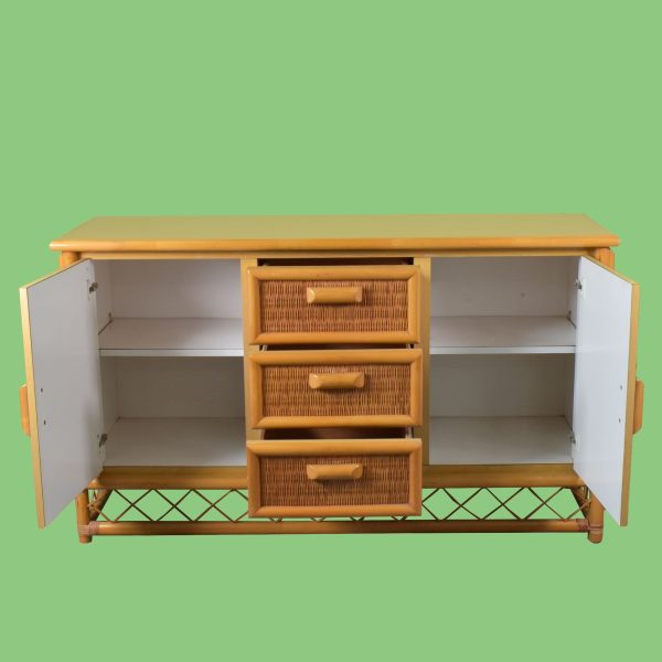 Coastal Rattan Dresser