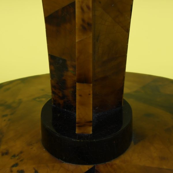 Coconut Veneer Occasional Table