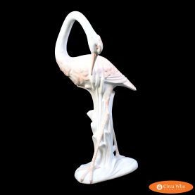 Crane Ceramic Figure
