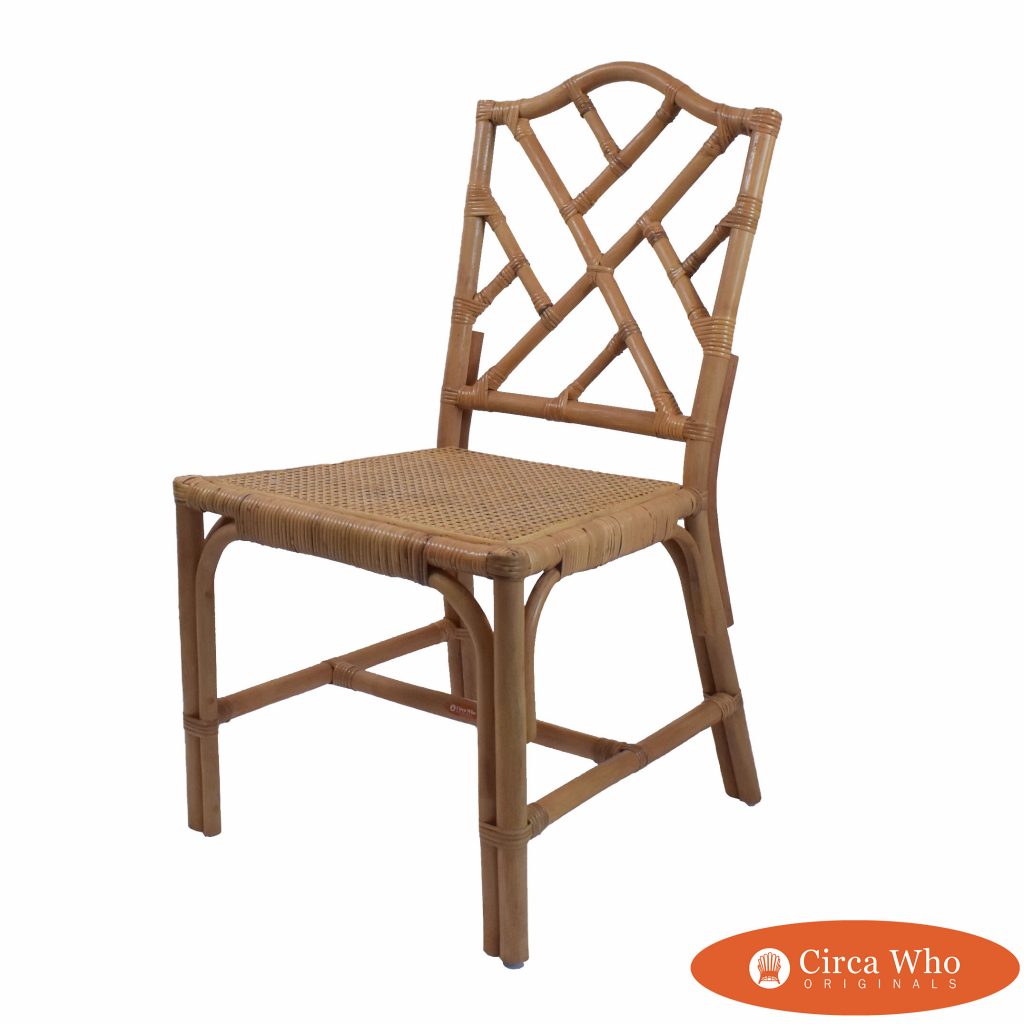 Single Split Bamboo Fan Chair Circa Who