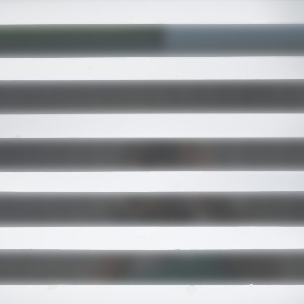 Design Institute of America Chrome Slatted Bench