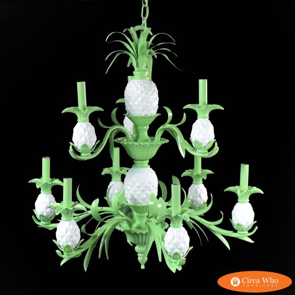 Double Pineapple Chandelier