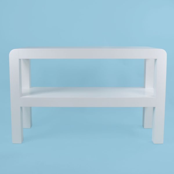 Double Tier Waterfall Console