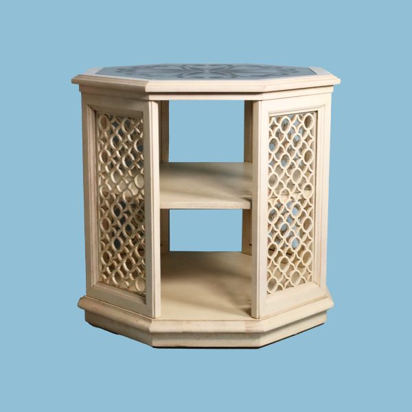 Pair of Octagonal Nightstands - Image 2