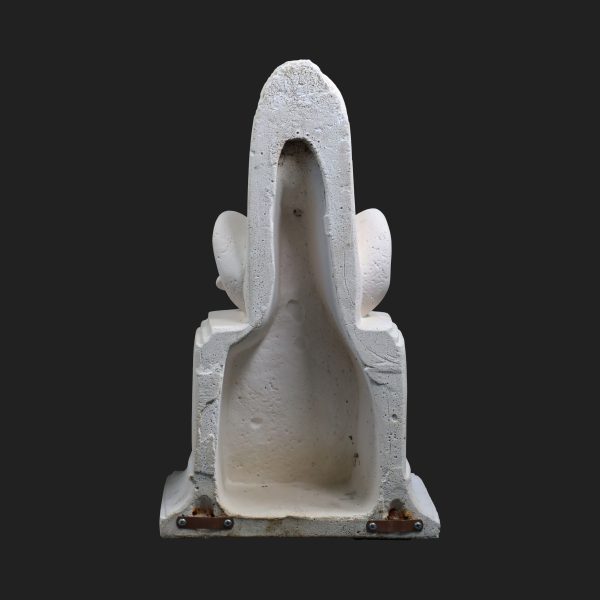 Pair of Concrete Rams Wall Sconces - Image 6