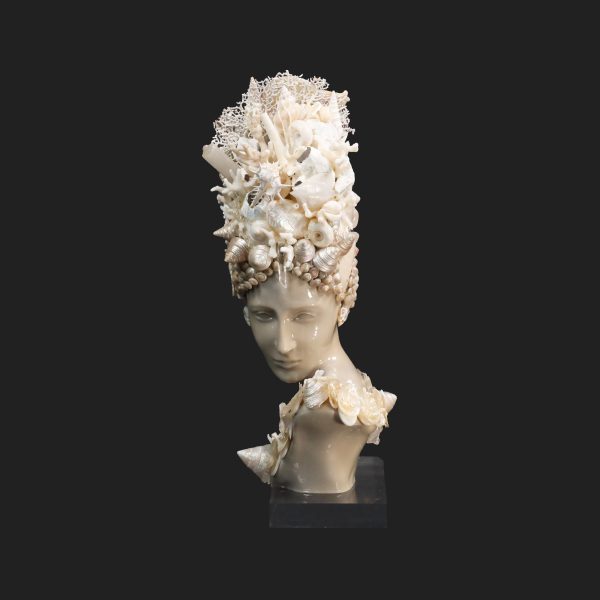 White Shell Herm Figure - Image 3