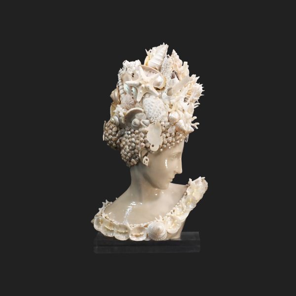 White Shell Herm Figure - Image 2