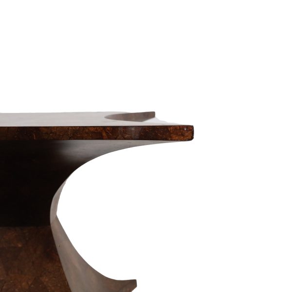 Sculptural Coconut Shell Cocktail Table - Image 4