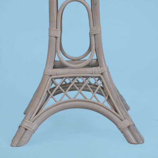 Eiffel Tower Rattan Floor Lamp
