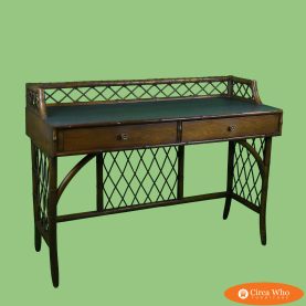 Faux Bamboo Desk by Ficks Reed