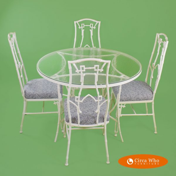 Faux Bamboo Dining Set by Kessler