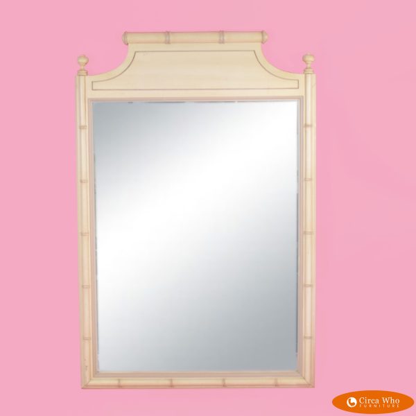 Faux Bamboo Henry Link Mirror