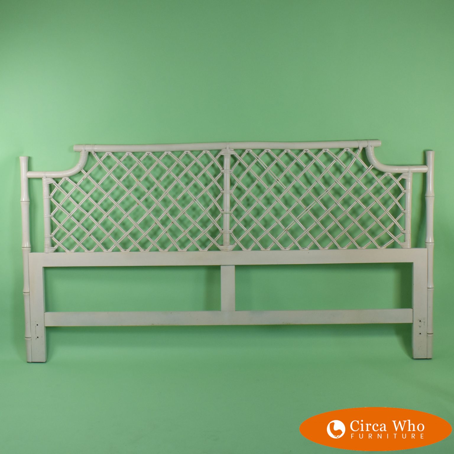 Faux Bamboo King Size Headboard Circa Who