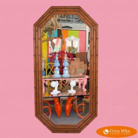 Faux Bamboo Mirror by Dixie