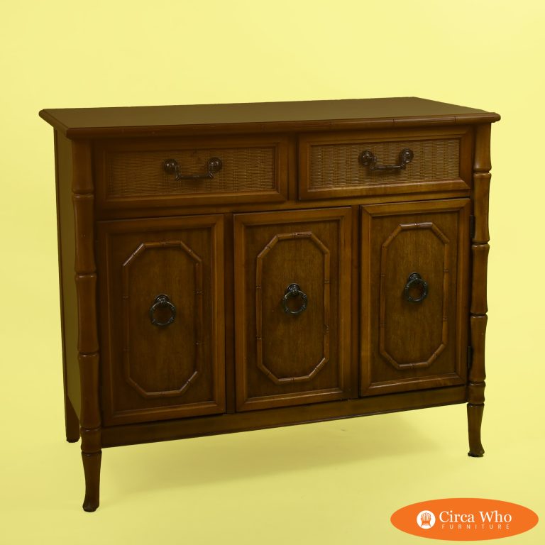 Faux Bamboo Small Dresser by Broyhill