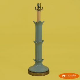 Faux Bamboo Small Table Lamp